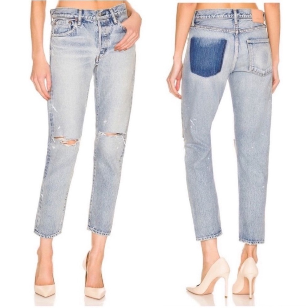 🔥 Moussy Vintage Maverick tapered jeans sz26 NWT